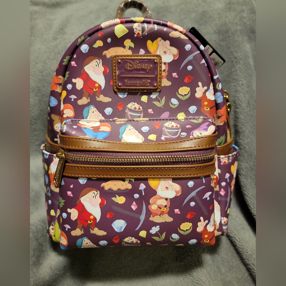 Loungefly Disney Princess Snow White & The Seven Dwarfs 85th Anniversary BNWT